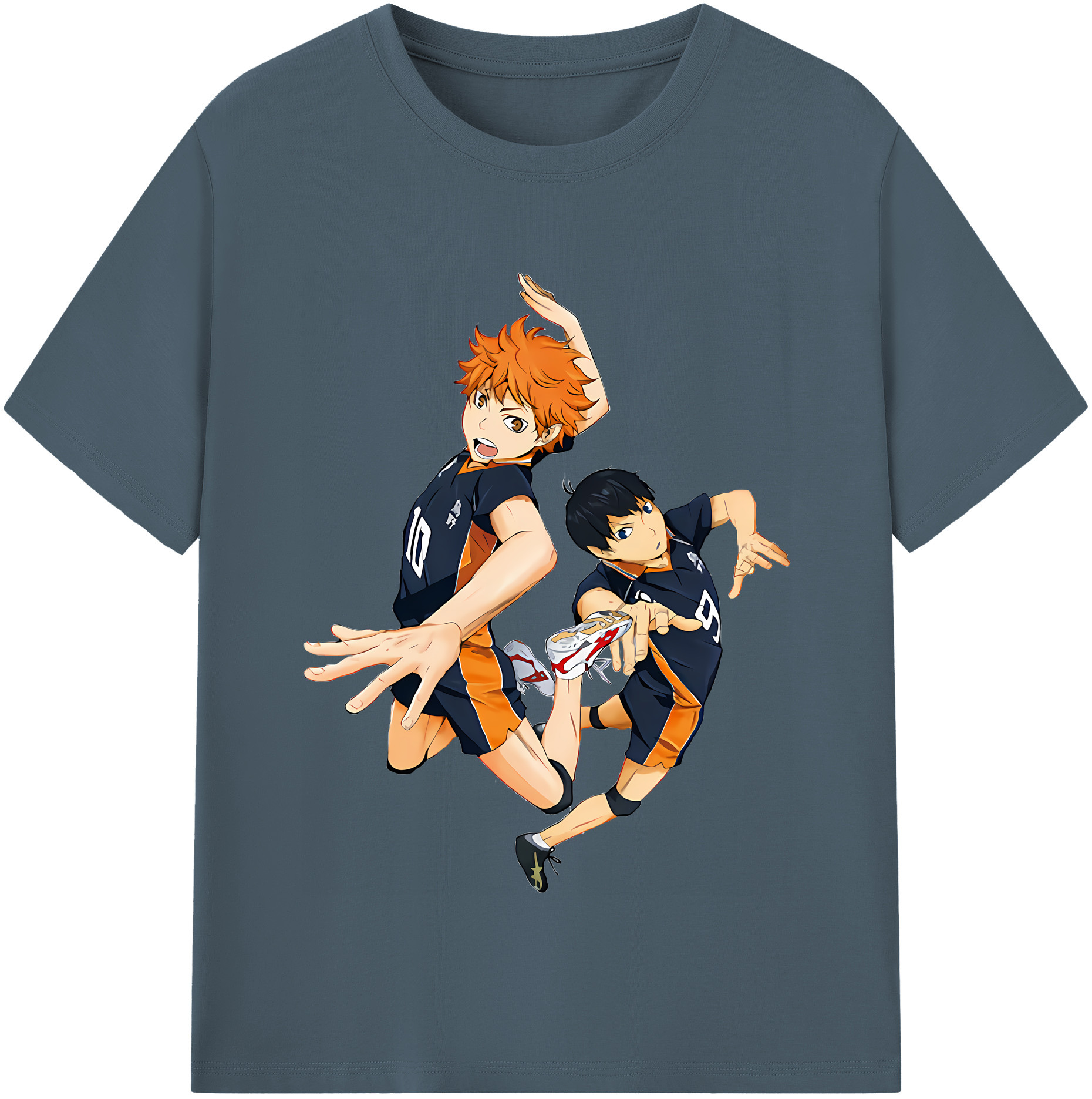 （画像用） ハイキュー!! Haikyu!! 綿100％半袖Tシャツ（フロントプリント）